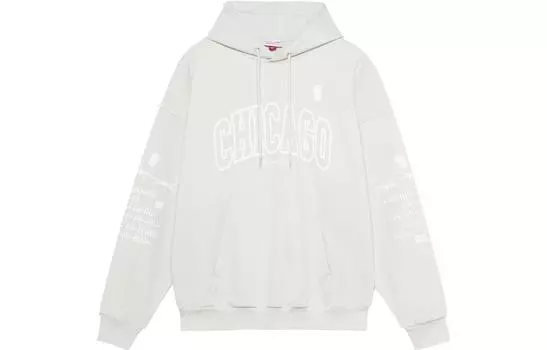 Свитшот унисекс светло-серые Mitchell Ness, светло-серый