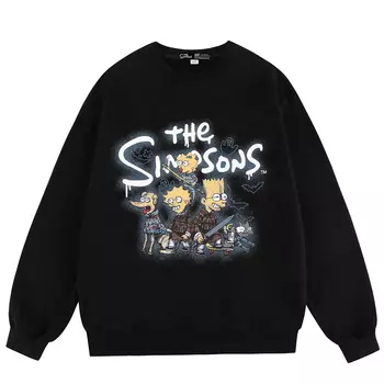 Свитшот унисекс The Simpsons, Iron Gray