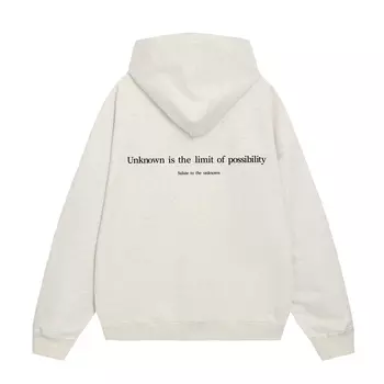 Свитшот унисекс UNKNOWTAL, черный