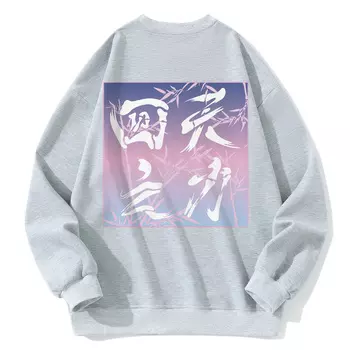 Свитшот унисекс WARRIOR, черный