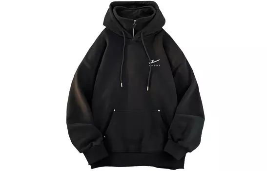 Свитшот унисекс Warrior Huichao Riding The Wind Collection, White Heather Gray