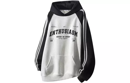 Свитшот унисекс Warrior Huichao Riding The Wind Collection, темно-синий/желтый