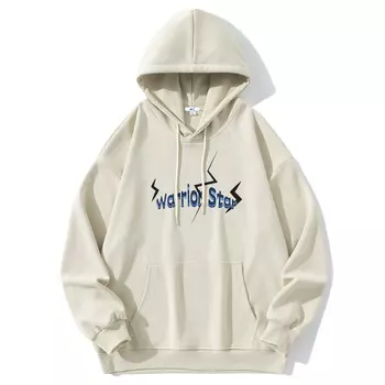 Свитшот унисекс WARRIOR, светло-серый