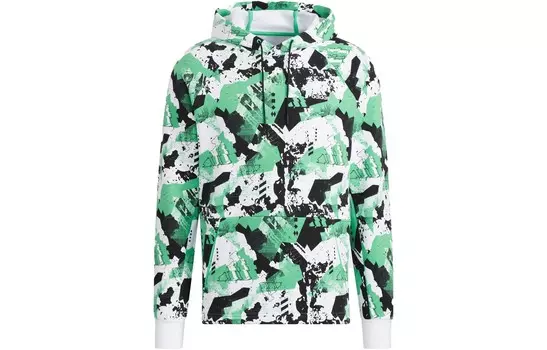 Свитшот унисекс зеленый Adidas, зеленый