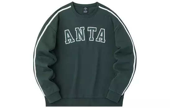 Свитшот унисекс зеленый и зеленый Anta, зеленый