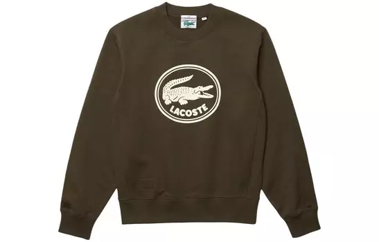 Свитшот унисекс зеленый Lacoste, зеленый
