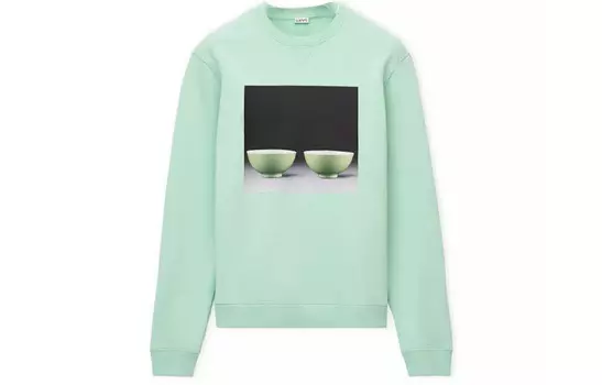 Свитшот унисекс зеленый Loewe, зеленый