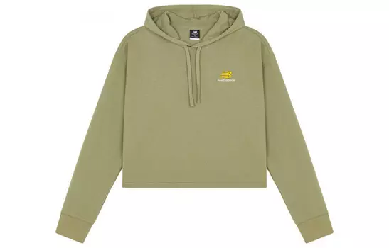 Свитшот унисекс зеленый New Balance, зеленый