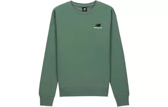 Свитшот унисекс зеленый New Balance, зеленый
