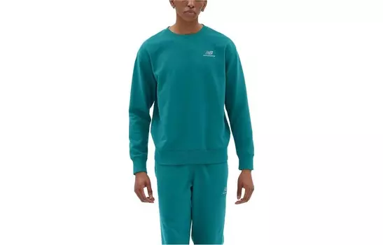 Свитшот унисекс зеленый New Balance, зеленый