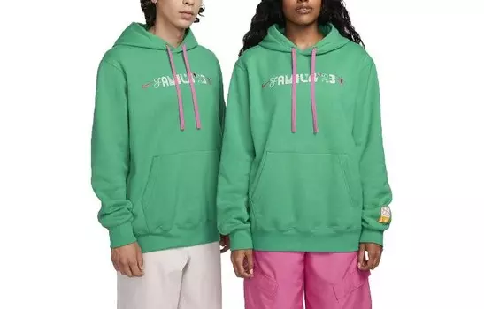 Свитшот унисекс зеленый Nike, зеленый