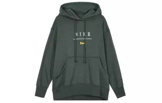Свитшот унисекс зеленый Nike, зеленый