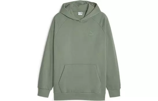 Свитшот унисекс зеленый Puma, зеленый