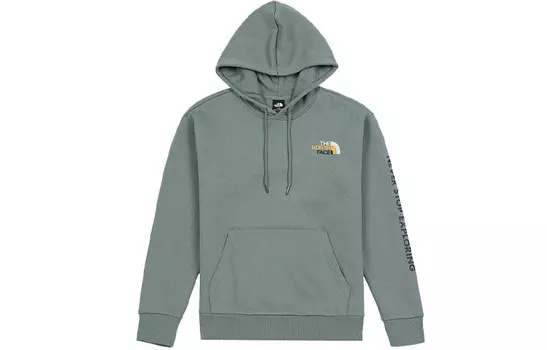 Свитшот унисекс зеленый The North Face, зеленый