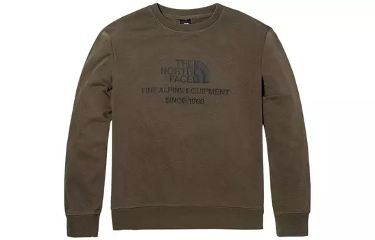 Свитшот унисекс зеленый The North Face, зеленый