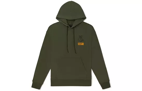 Свитшот унисекс зеленый Vans, зеленый