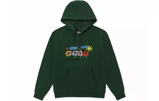 Свитшот унисекс зеленый Vans, зеленый