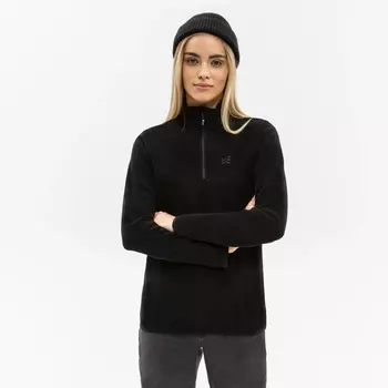 Свитшот Up8 Kedar флисовый, черный