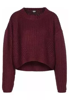 Свитшот Urban Classics, цвет cherry