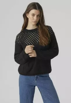 Свитшот Vero Moda, черный