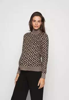 Свитшот Vero Moda Maternity ВММАРИЯ, Норка черная, цвет Black Silver Mink