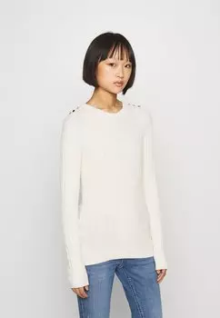 Свитшот Vero Moda Petite ПУГОВИНА VMGLORY O-NECK, береза/золотой