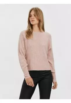 Свитшот Vero Moda VMRUBELLEFILE BOATNECK, цвет misty rose