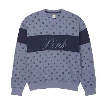 Свитшот Victoria's Secret Pink Crew, синий