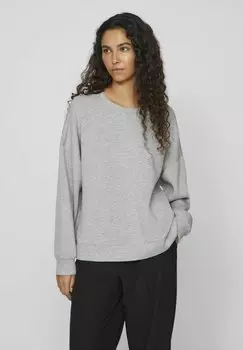 Свитшот VILA, цвет light grey melange