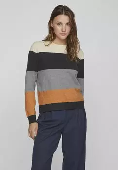 Свитшот VILA ЛАНГЭРМЕЛИГЕР, цвет birch