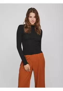 Свитшот VILA MIT LANGEN RMELN, черный