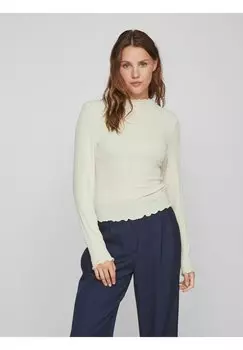 Свитшот VILA MIT LANGEN RMELN, цвет birch