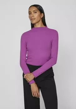 Свитшот VILA MIT TRICHTERKRAGEN, цвет cattleya orchid