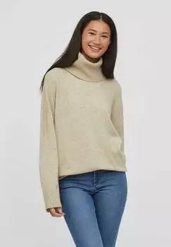 Свитшот VILA OVERSIZE, цвет natural melange