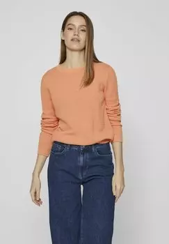 Свитшот VILA VIDALO O-NECK, цвет shell coral