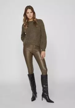 Свитшот VILA VIJAMINA O-NECK L S, цвет crocodile