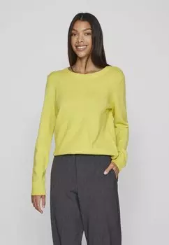 Свитшот VILA VIRIL O-NECK NOOS, цвет green sheen