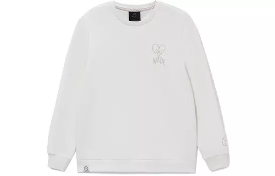 Свитшот Wade Collection унисекс белый Lining, белый