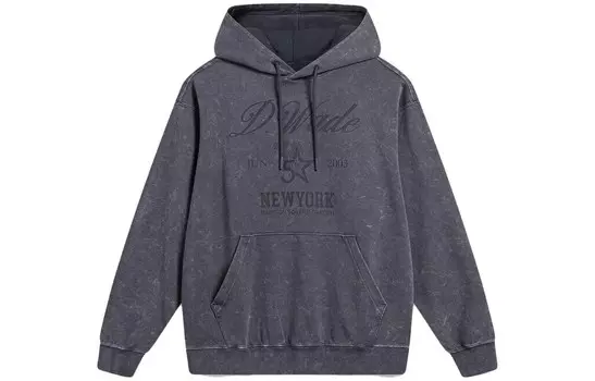 Свитшот Wade Collection Unisex Ebony Black Lining, черный