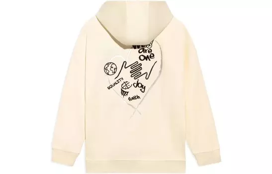 Свитшот Wade Collection Unisex Off White Lining, кремовый