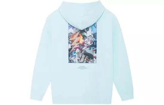 Свитшот Wade Collection унисекс синий Lining, синий