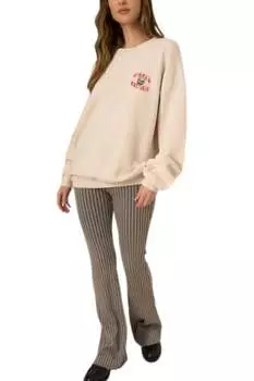 Свитшот World Bike Week в винтажном белом цвете PROJECT SOCIAL T