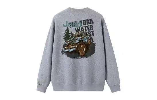 Свитшот Wrangler Leisure Series унисекс Jeep, белый