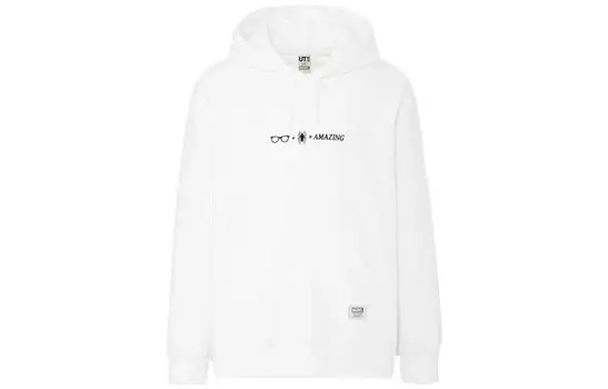 Свитшот X Marvel Co-branded Series унисекс белый Uniqlo, белый