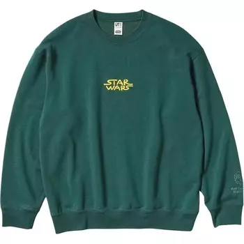 Свитшот Yu Nagaba Collaboration Unisex Бирюзовый Uniqlo, бирюзовый