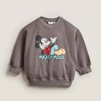 Свитшот Zara Home Mickey, серый