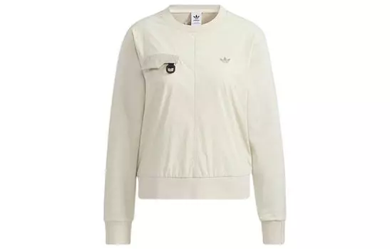 Свитшот женские цвета экрю Adidas Originals, Ecru