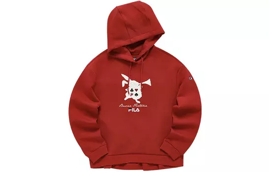 Свитшот женские огненно-алые FILA, Fiery Scarlet