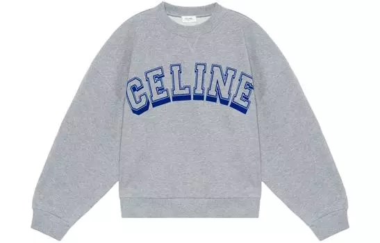 Свитшот женские серые CELINE, серый