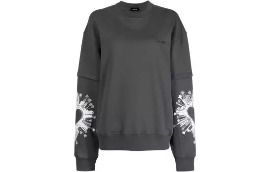 Свитшот женские серые WE11DONE, серый